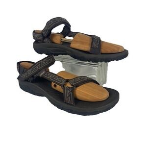 Teva SN 4156 Men's Brown Sport Hiking Trail Water Sandals Aztec‎ Size 13 *READ*
